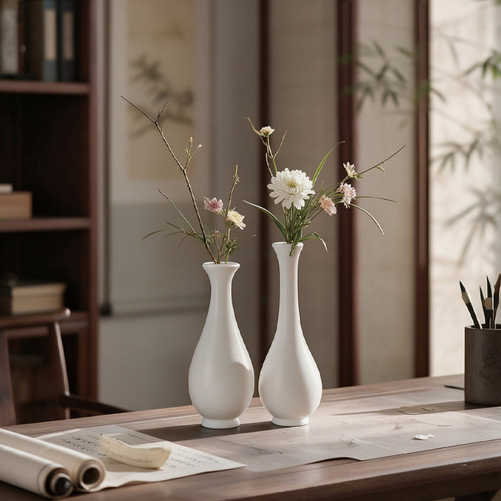 Elegante dekorative Keramikvase Karnz