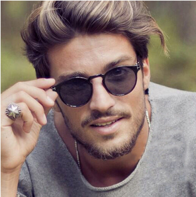 Damen modische Sonnenbrille mit elegantem, runden Design Karnz