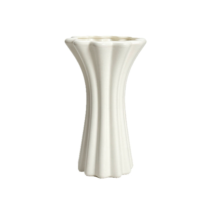 Modern Flötenförmiger Keramikvase Karnz
