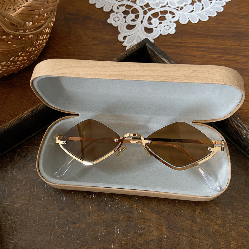 Modische Retro-Sonnenbrille Im Geometrischen Design Karnz