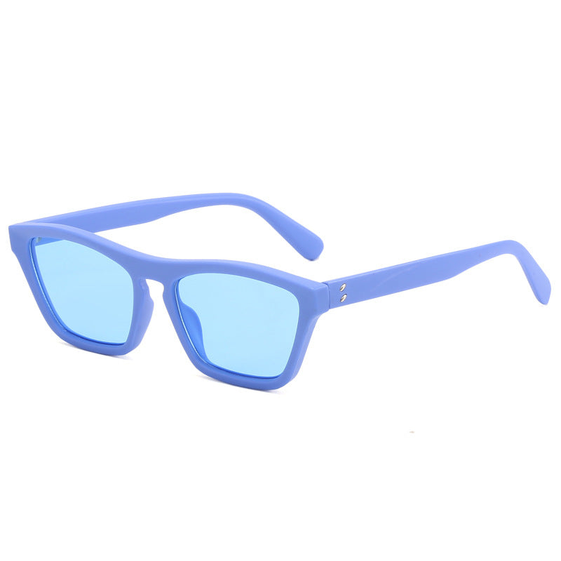 Damen modische Sonnenbrille im trendigen geometrischen Design Karnz