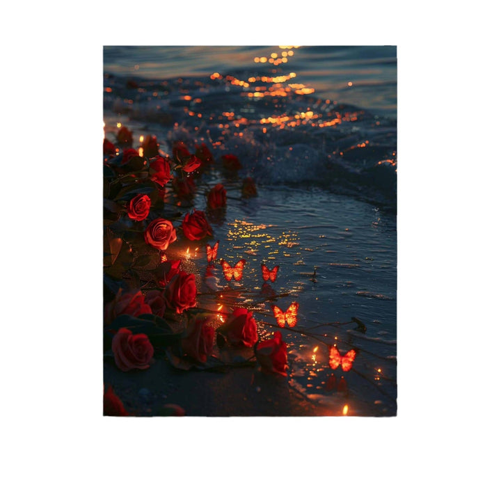 Floral Fantasy Malen nach Zahlen Wandkunst Karnz