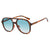 Damen Sonnenbrille mit elegantem Schildkrötenmuster und UV-Schutz Karnz