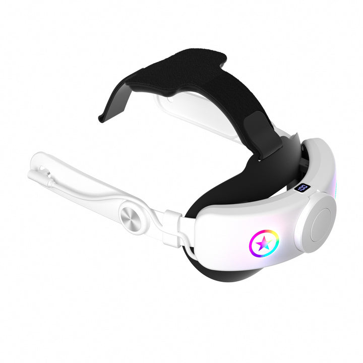 VR-Headset mit Anpassbarem Tragekomfort und Rgb-Led-Beleuchtung Karnz