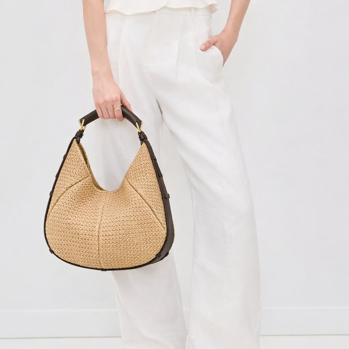 Artisan Geflochtene Strohtasche