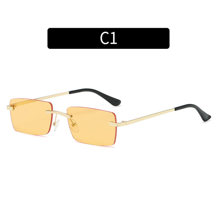 Retro Rechteckige Rahmen Sonnenbrille
