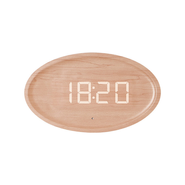 Digitale Wandmá Uhr im modernen minimalistischen Design Karnz