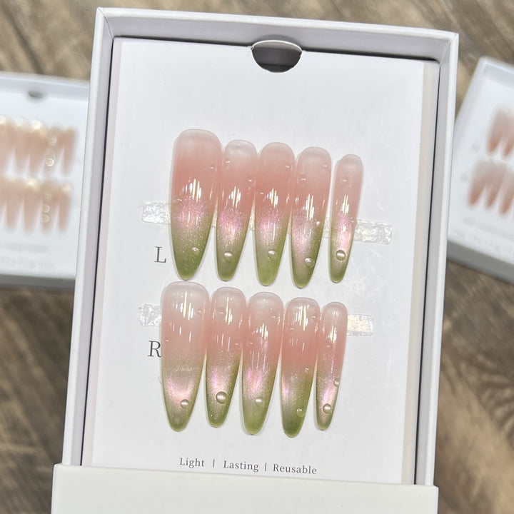 Stiletto Ombre Press-On Nail Set Karnz
