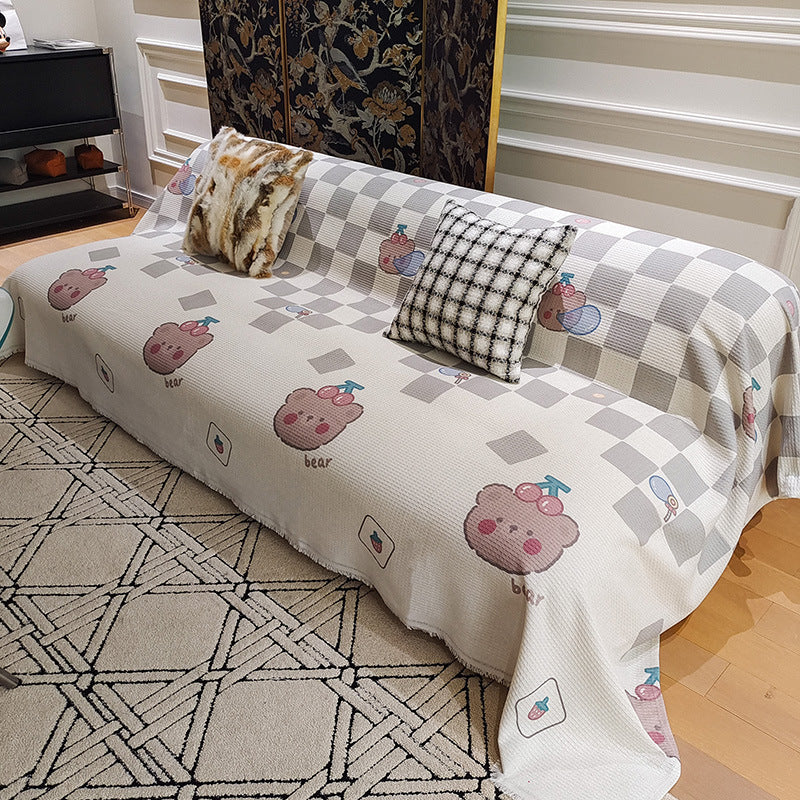 Künstlerische grafische Sofawurfdecke