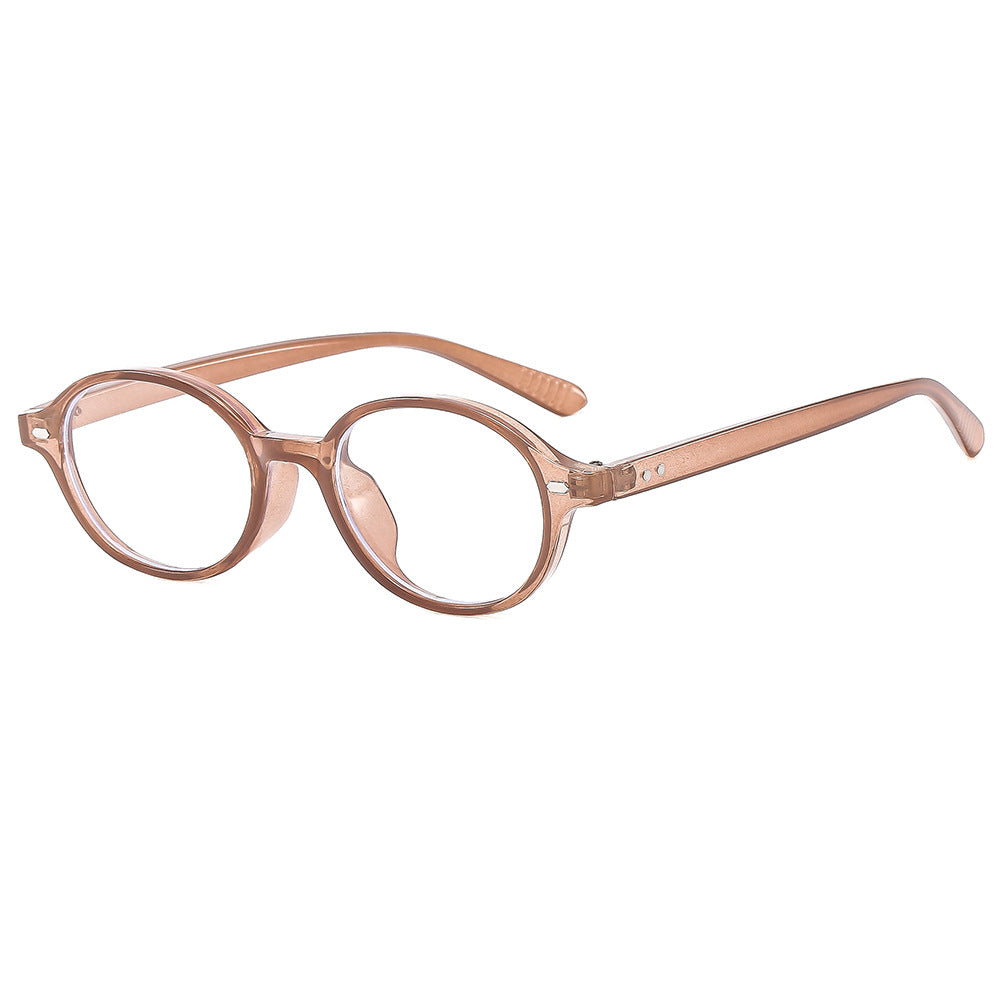 Damen stilvolle und zeitgenössische Sonnenbrille im ovalen Design Karnz