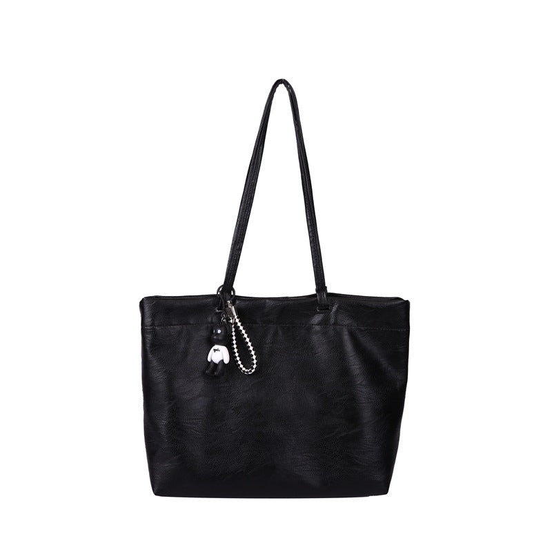 Chic Faux Leather Tote Bag Karnz
