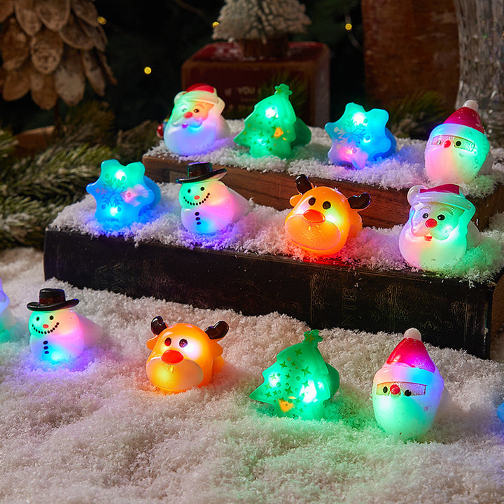 Dekorative Weihnachtslicht Figuren Karnz