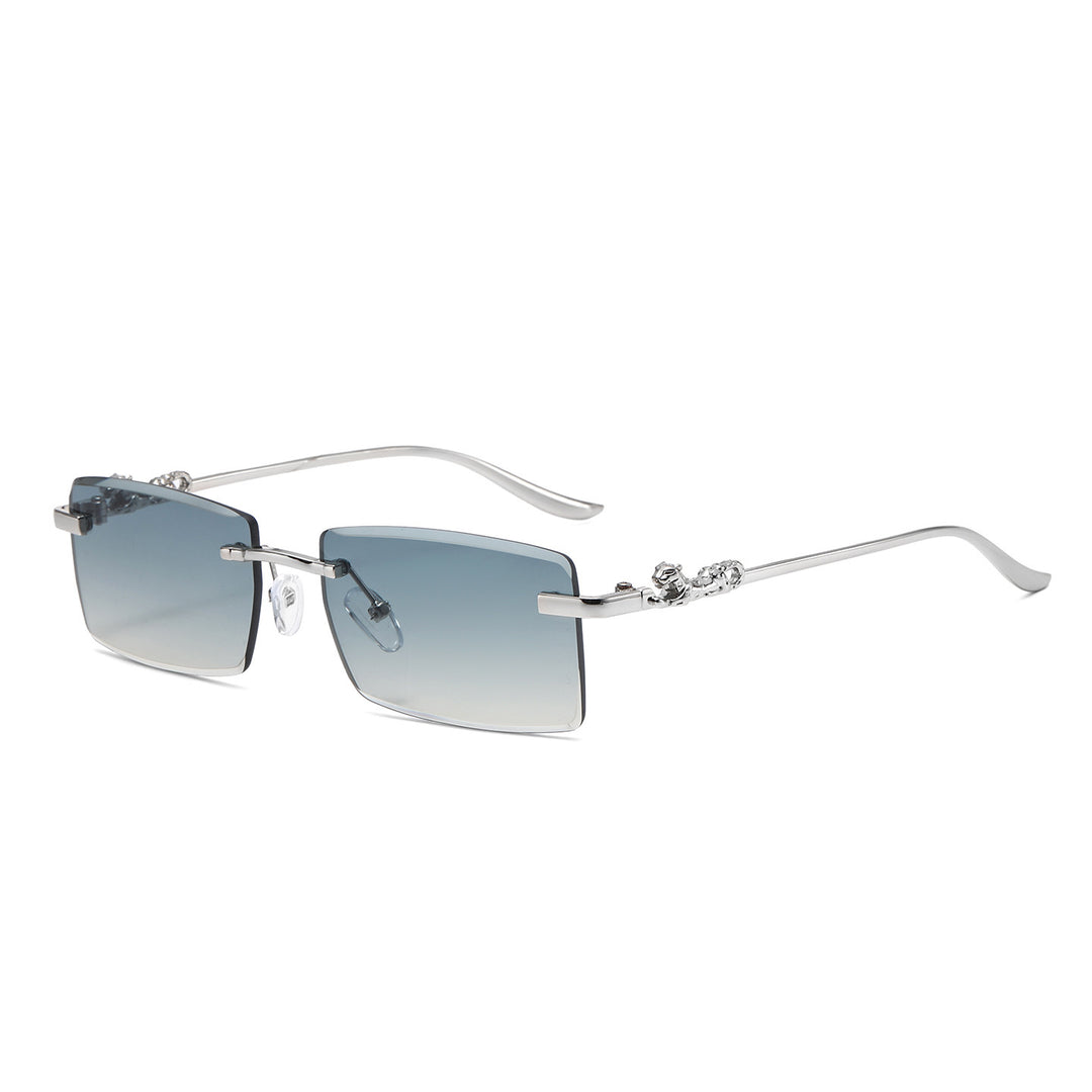Fashion Statement Rechte Sonnenbrille Karnz
