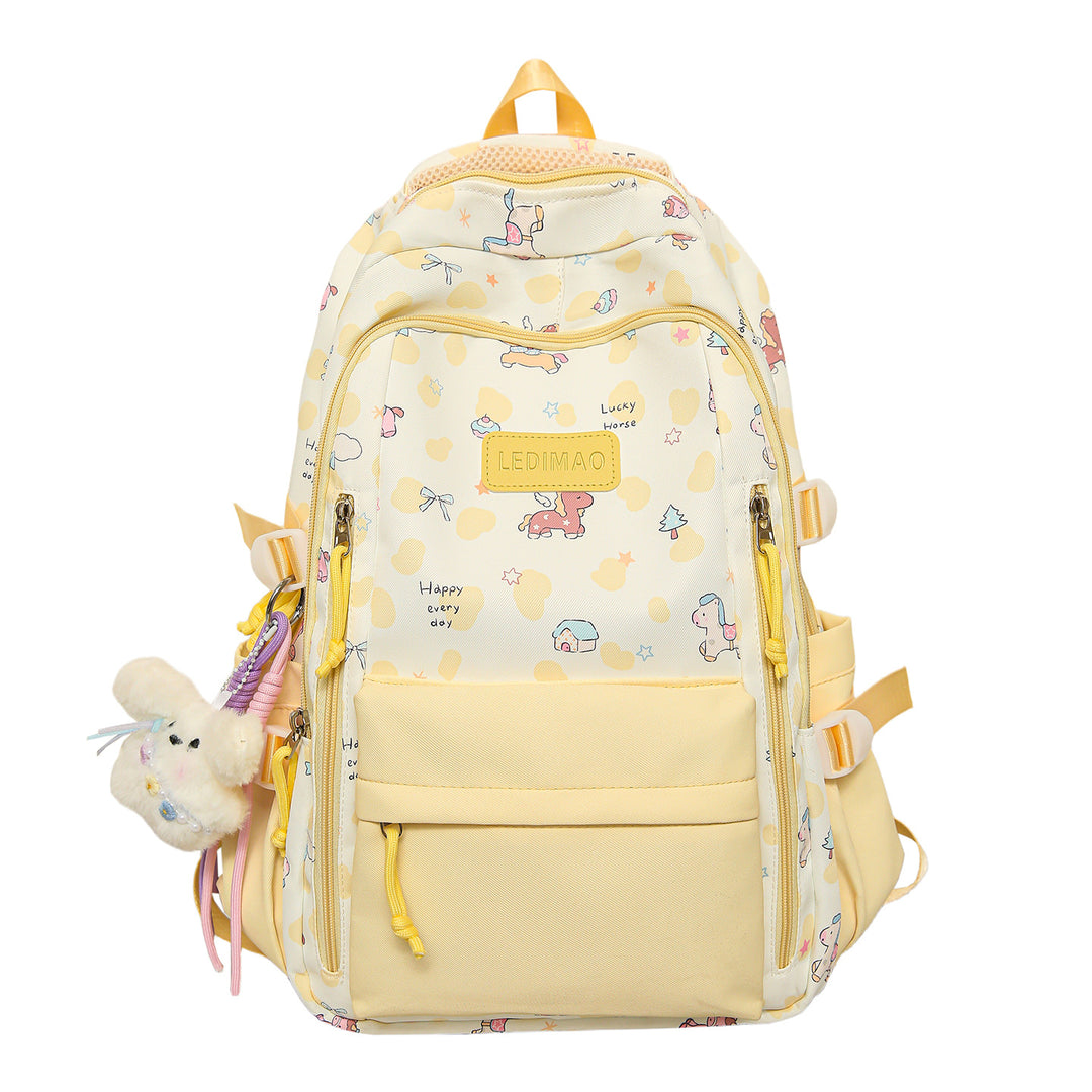 Verspielter Cartoon-Charakter-Rucksack Karnz