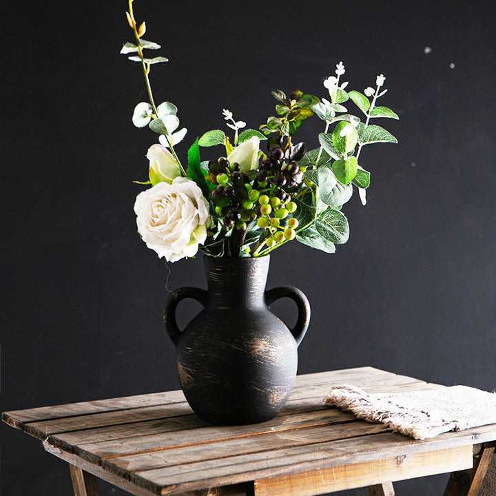 Kunsthandwerkliche Blumenvase Karnz