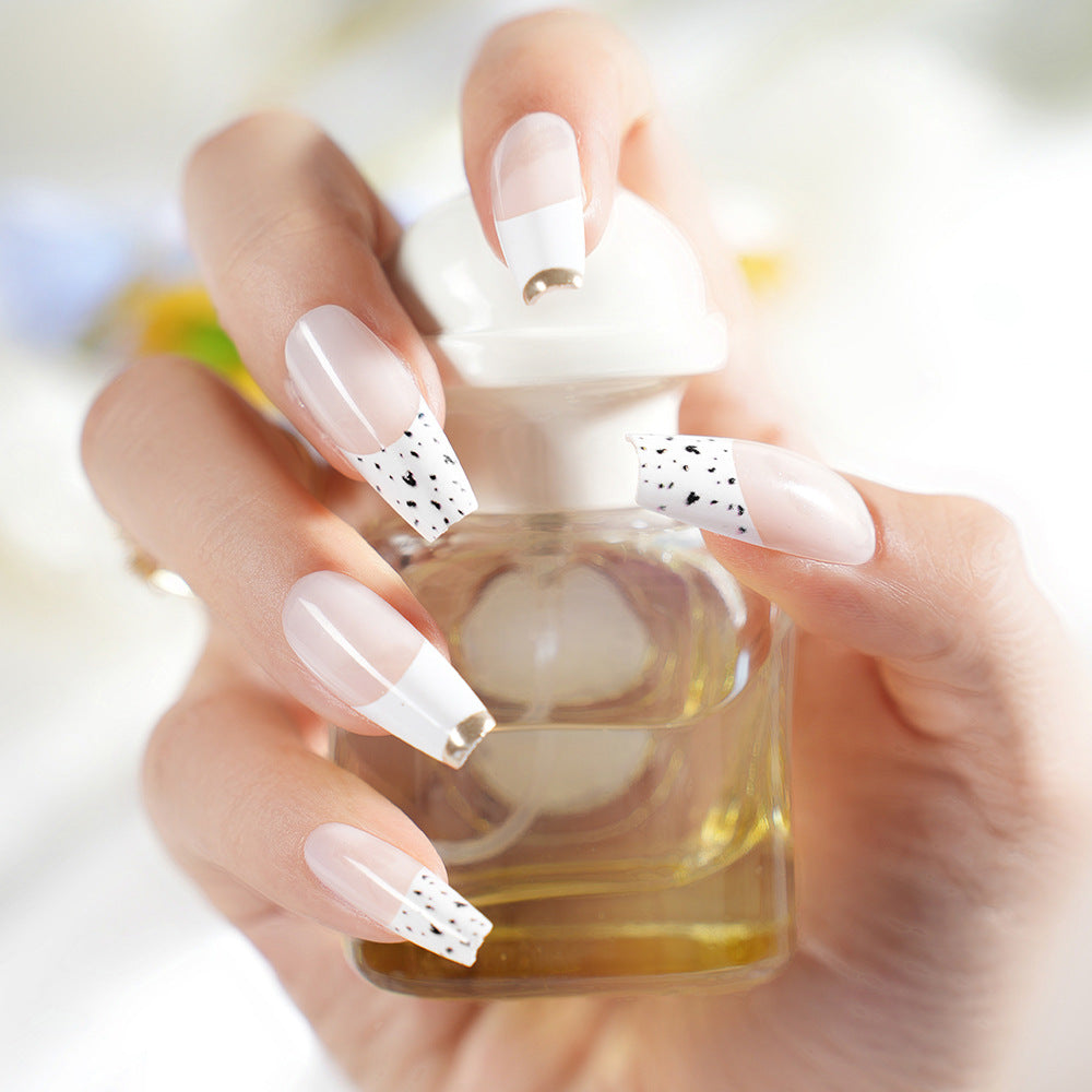 French Tip Dekorative Nagel-Set Karnz