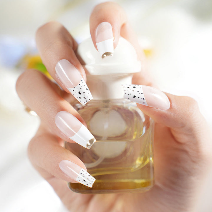 French Tip Dekorative Nagel-Set Karnz