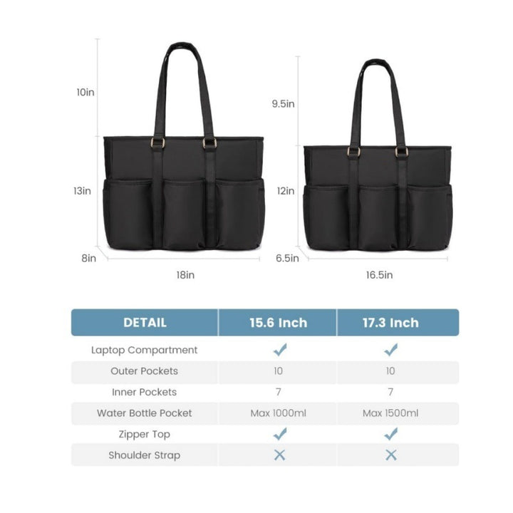 Praktische Organizer-Handtasche Karnz