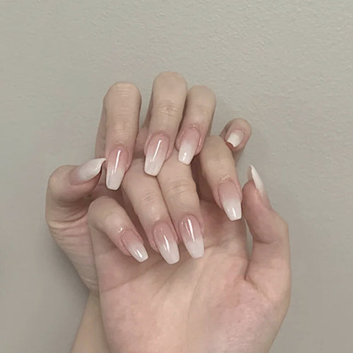 Elegante Gradient Press-On Nägel