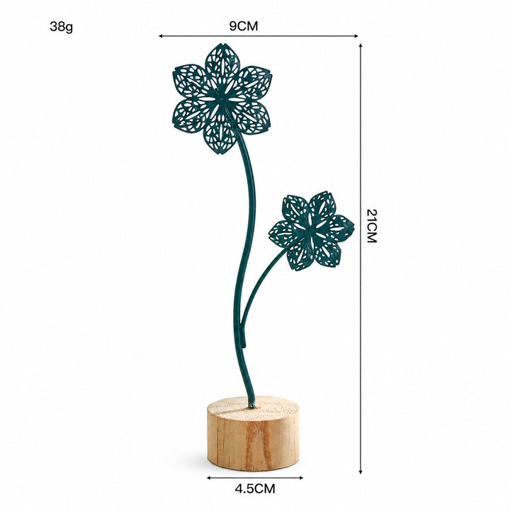 Florale Skulptur Dekor