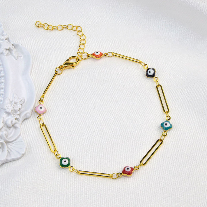 Künstlerisches Eye Charm Armband Karnz