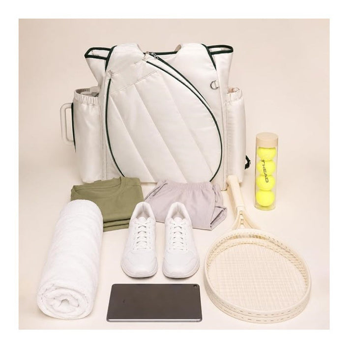Vielseitige gestepptes Tennis-Tote Karnz