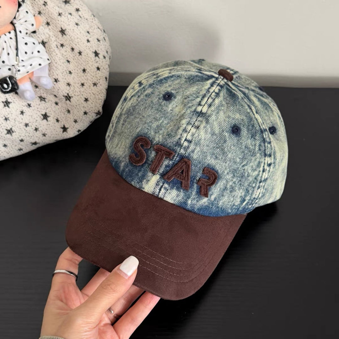 Trendy Freizeit Denim Cap