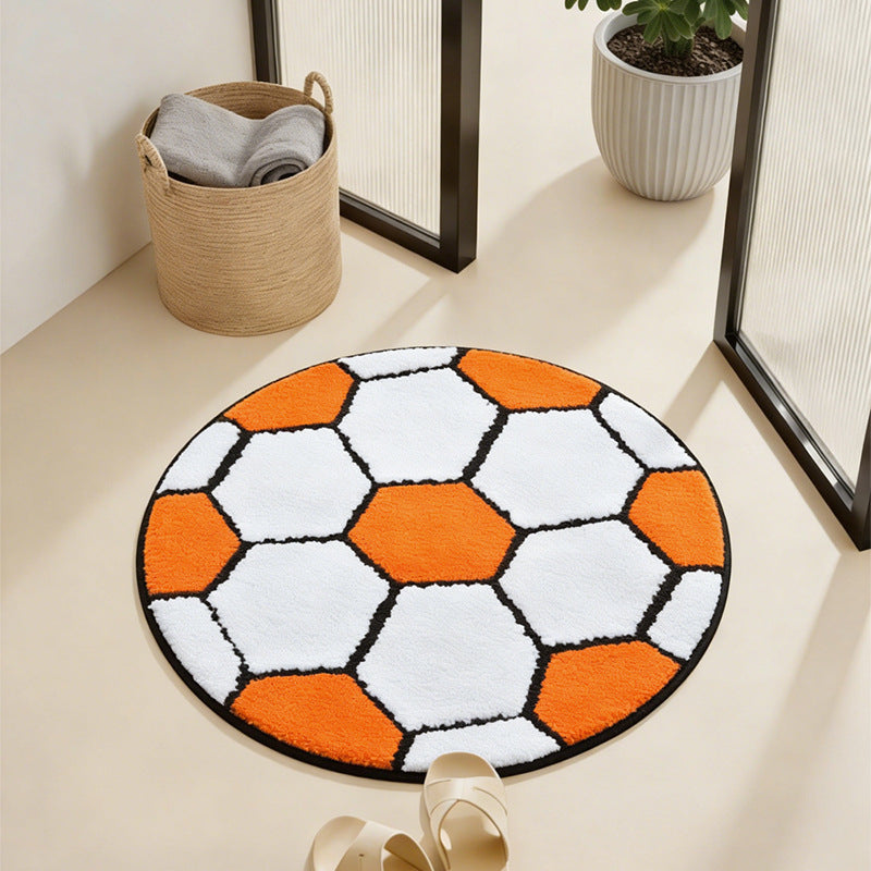 Fußball Design Teppich
