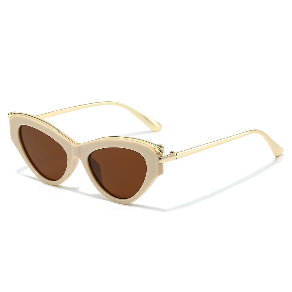 Glamouröse Cat-Eye-Sonnenbrillen mit verlaufenden Gläsern Karnz