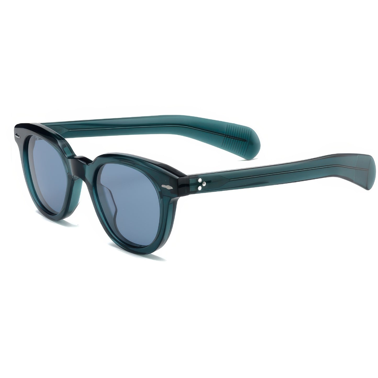 Damen Retro-inspirierte Sonnenbrille mit widerstandsfähigem Kunststoffrahmen und polarisierenden Gläsern Karnz