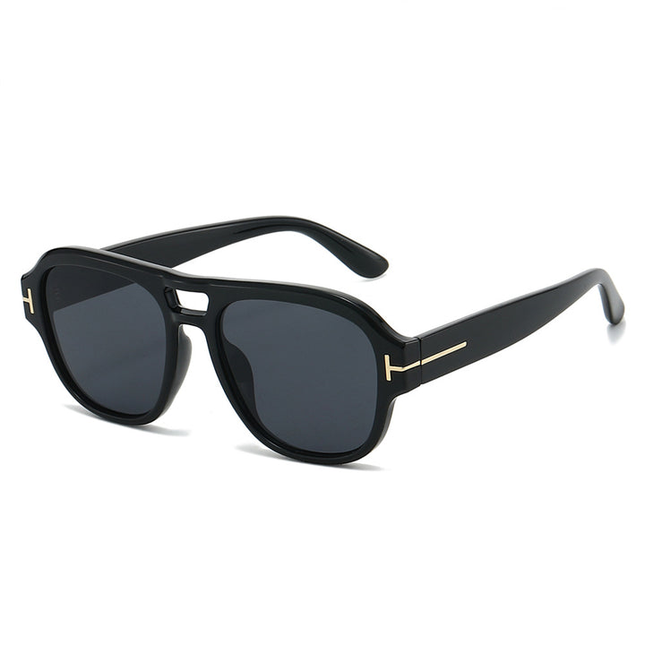 Modebewusste quadratische Sonnenbrille Karnz