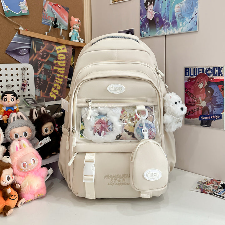 Niedlicher Charakter-Themen-Multi-Taschen-Rucksack