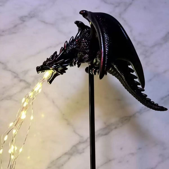 Dekorative Drachenlampe mit LED-Effekten Karnz