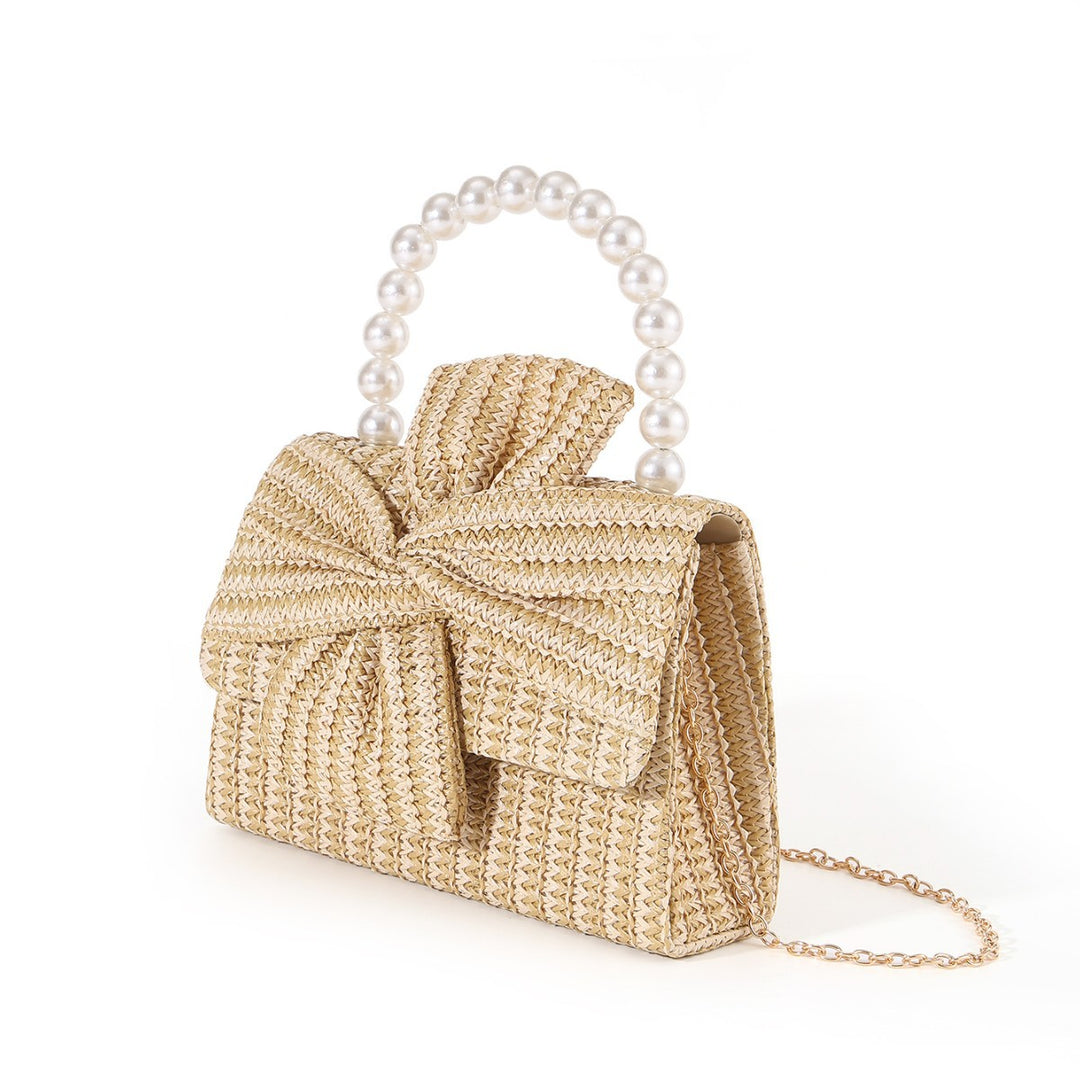 Elegante geknotte Handtasche