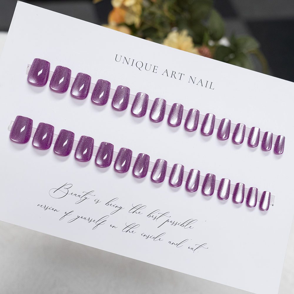 Glänzendes Acryl Press-On Nagel Set