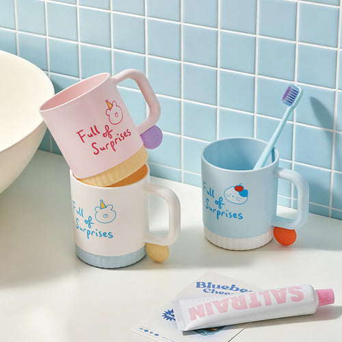 Lustige Keramiktasse mit Fröhlichem Charakterdesign Karnz
