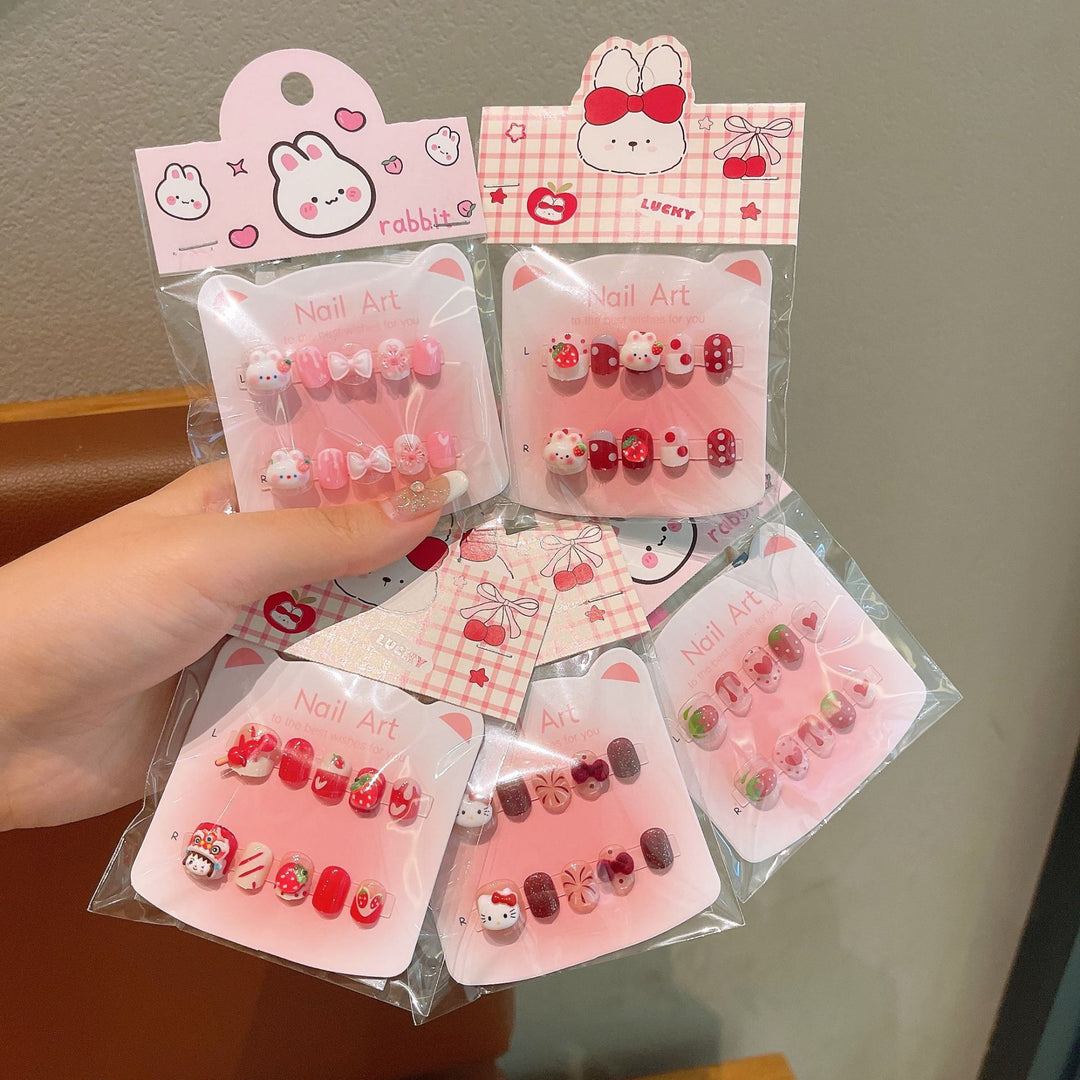 Kreatives Nagelkunst Set mit Süßem Hasenmotiv Karnz