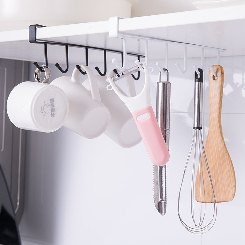 Wandmontierter Hakenregal-Organizer