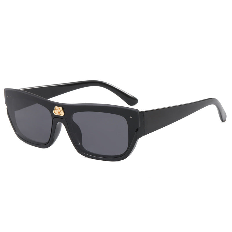 Damen modische oversized Sonnenbrille mit markantem Design Karnz