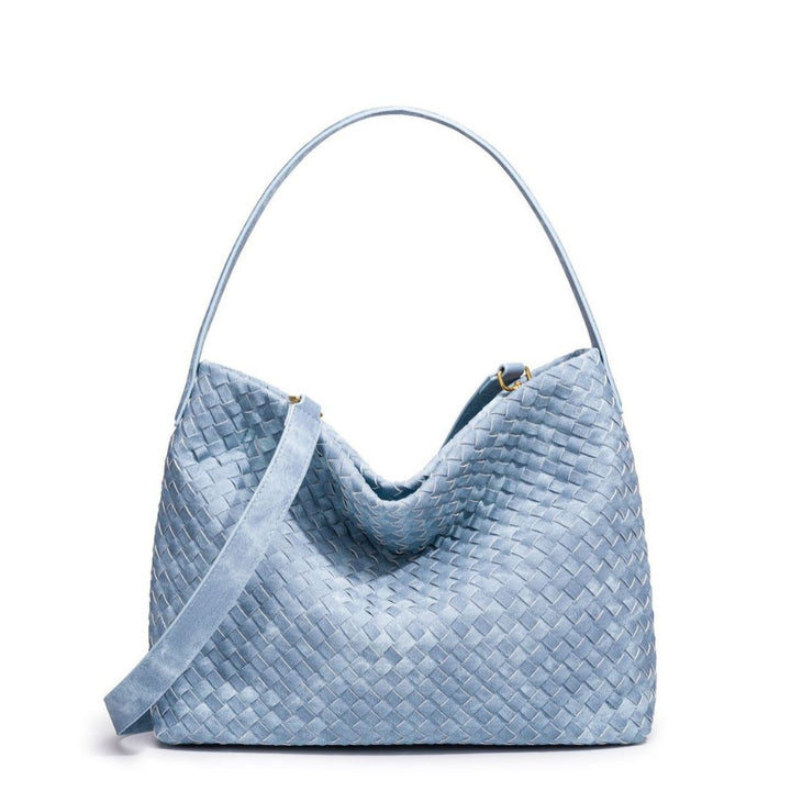Zeitgenössische gewebte Hobo-Tasche Karnz