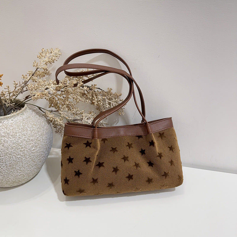 Stern-Beschmückte Schultertasche