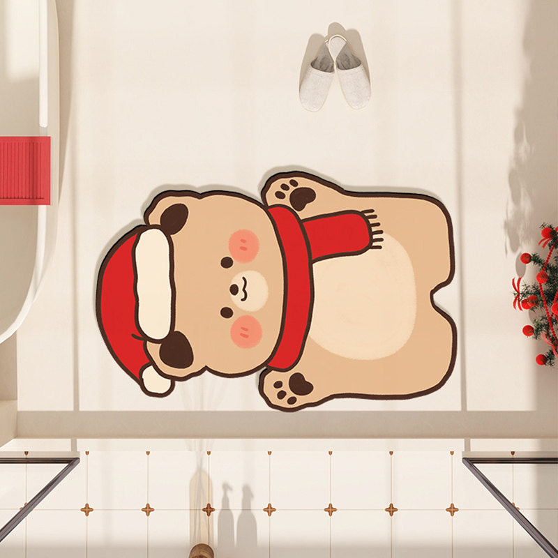 Weihnachtlich dekorative Matte