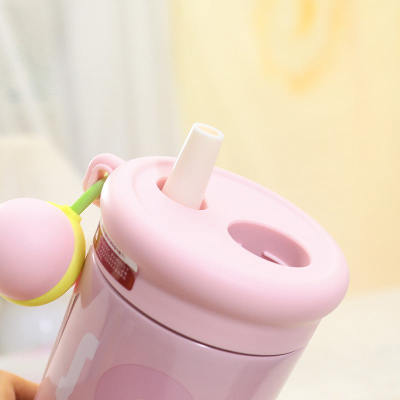 Damen Isolierte Trinkflasche mit fröhlichem Motiv Karnz