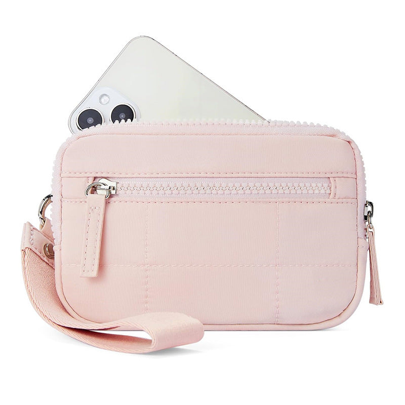 Stylische und Praktische Kosmetic-Clutch mit Abnehmbarem Trageband Karnz