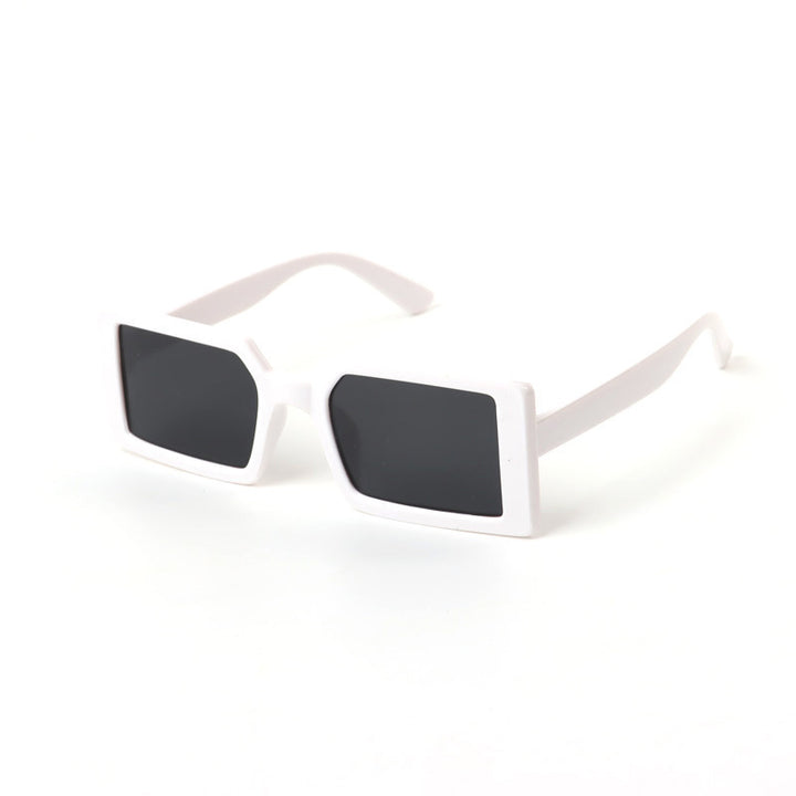 Damen modische transparente Eck-Sonnenbrille Karnz