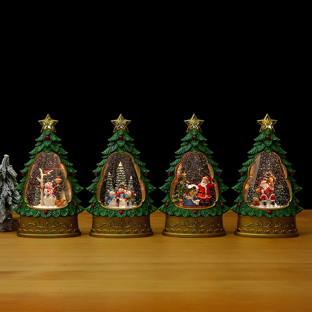 Weihnachtsbaum Schneekugel Karnz