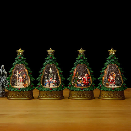 Weihnachtsbaum Schneekugel Karnz