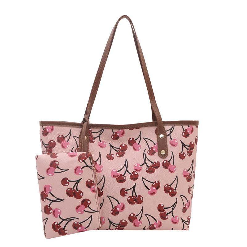 WoWhimsical Kirschen Druck Tragetasche Karnz