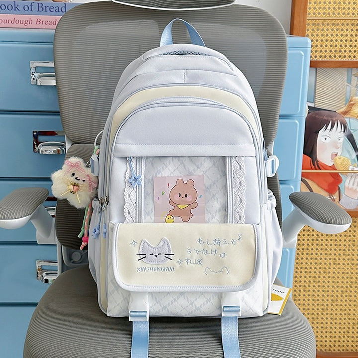 Stylische Grafische Rucksack Karnz