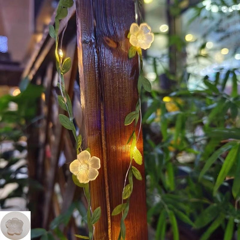 Florale Feen-Lichterketten